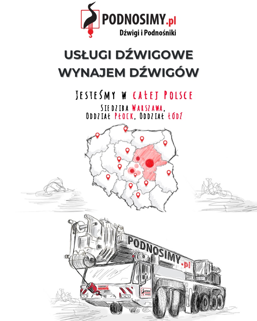 usługi dźwigowe Warszawa